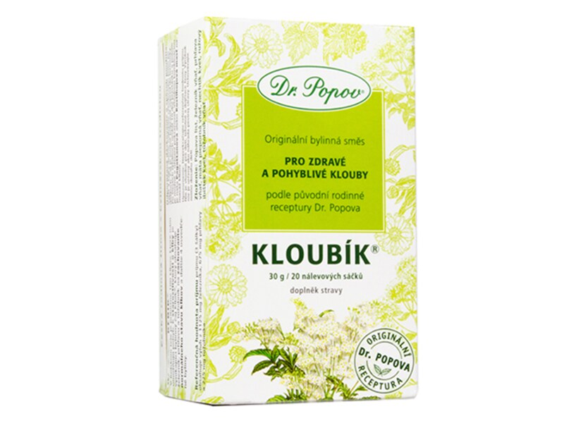 Dr. Popov Čaj Kloubík nálevové sáčky 20x1,5 g
