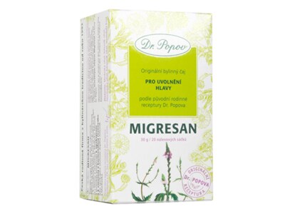 Dr. Popov Čaj Migresan nálevové sáčky 20x1,5 g