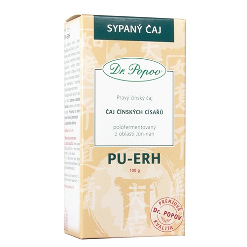 Dr. Popov Čaj Pu-Erh 100 g Dr. Popov Čaj Pu-Erh 100 g