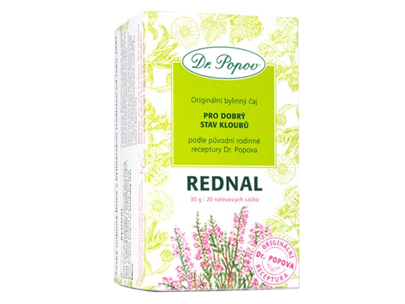 Dr. Popov Čaj Rednal nálevové sáčky 20x1,5 g