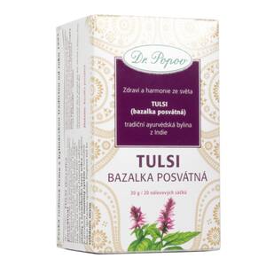 Dr. Popov Čaj Tulsi bazalka posvátná nálevové sáčky 20x1,5 g Dr. Popov Čaj Tulsi bazalka posvátná nálevové sáčky 20x1,5 g