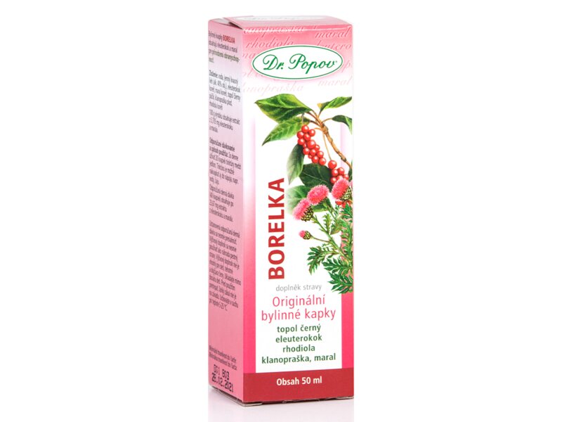 Dr. Popov Kapky bylinné Borelka 50 ml