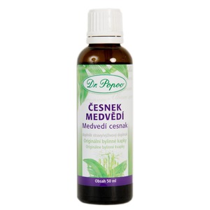 Dr. Popov Kapky bylinné Česnek medvědí 50 ml Dr. Popov Kapky bylinné Česnek medvědí 50 ml
