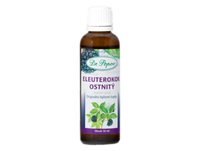 Dr. Popov Kapky bylinné Eleuterokok ostnitý 50 ml