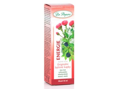 Dr. Popov Kapky bylinné Energie 50 ml