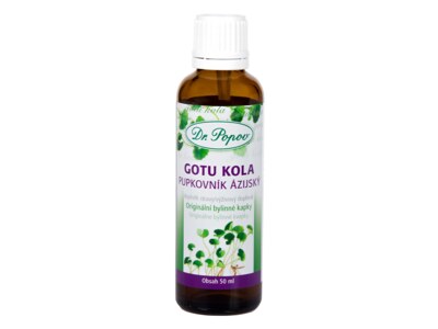 Dr. Popov Kapky bylinné Gotu kola 50 ml Dr. Popov Kapky bylinné Gotu kola 50 ml