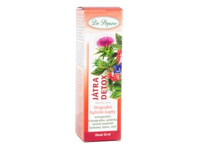 Dr. Popov Kapky bylinné Játra detox 50 ml Dr. Popov Kapky bylinné Játra detox 50 ml