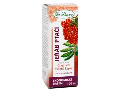 Dr. Popov Kapky bylinné Jeřáb ptačí 100 ml Dr. Popov Kapky bylinné Jeřáb ptačí 100 ml
