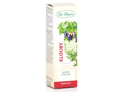 Dr. Popov Kapky bylinné Klouby 50 ml