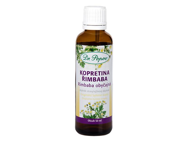 Dr. Popov Kapky bylinné Kopretina řimbaba 50 ml