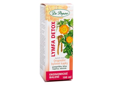 Dr. Popov Kapky bylinné Lymfa detox 100 ml