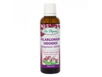 Dr. Popov Kapky bylinné Pelargonium sidoides 50 ml