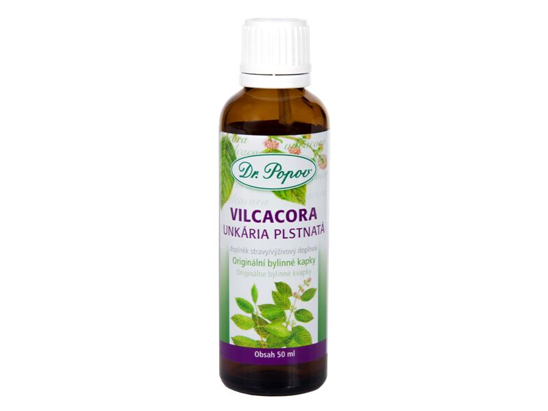 Dr. Popov Kapky bylinné Vilcacora 50 ml