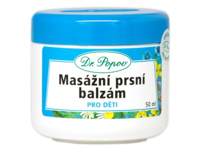 Dr. Popov Masážní prsní balzám pro děti 50 ml 