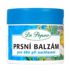 Dr. Popov Masážní prsní balzám pro děti 50 ml Dr. Popov Masážní prsní balzám pro děti 50 ml