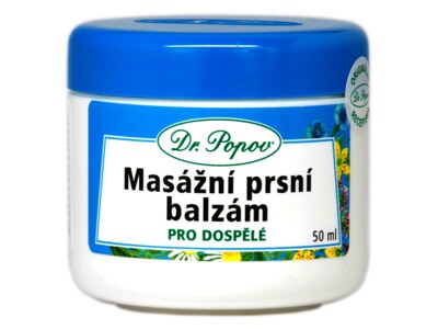 Dr. Popov Masážní prsní balzám pro dospělé 50 ml 