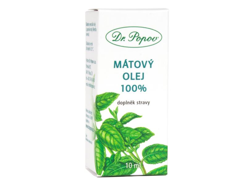 Dr. Popov Mátový olej 100% 10 ml