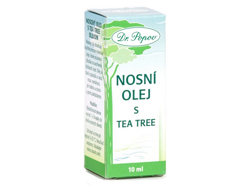 Dr. Popov Nosní olej s tea tree 10 ml
