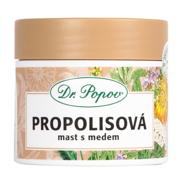 Dr. Popov Propolisová mast s medem 100 ml