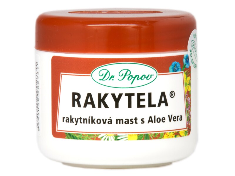 Dr. Popov Rakytela rakytníková mast s aloe vera 50 ml