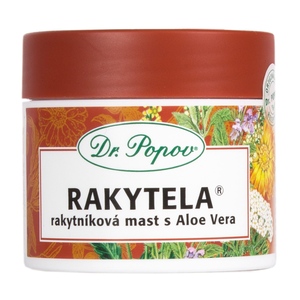Dr. Popov Rakytela rakytníková mast s aloe vera 50 ml Dr. Popov Rakytela rakytníková mast s aloe vera 50 ml