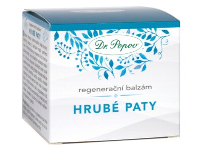 Dr. Popov Regenerační balzám Hrubé paty 50 ml