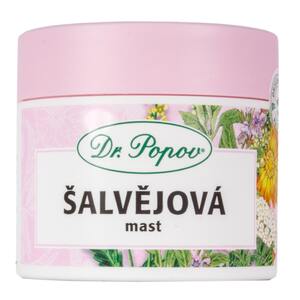 Dr. Popov Šalvějová mast 50 ml Dr. Popov Šalvějová mast 50 ml