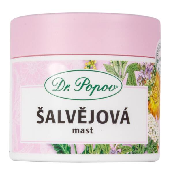 Dr. Popov Šalvějová mast 50 ml Dr. Popov Šalvějová mast 50 ml