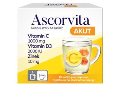 Ascorvita AKUT nápoj 10x3 g