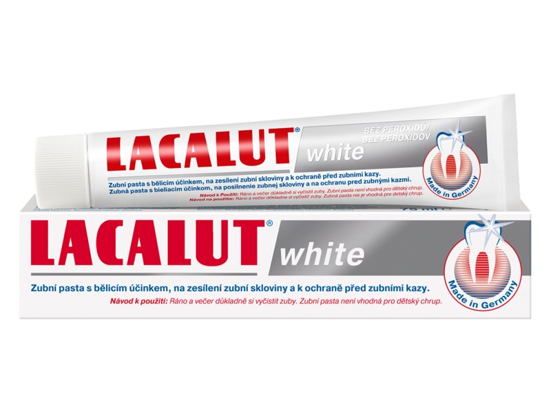Lacalut White zubní pasta 75 ml