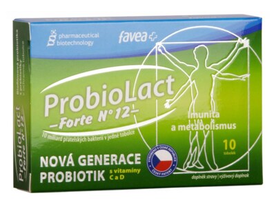 Favea ProbioLact Forte N°12 10 tobolek Favea ProbioLact Forte N°12 10 tobolek