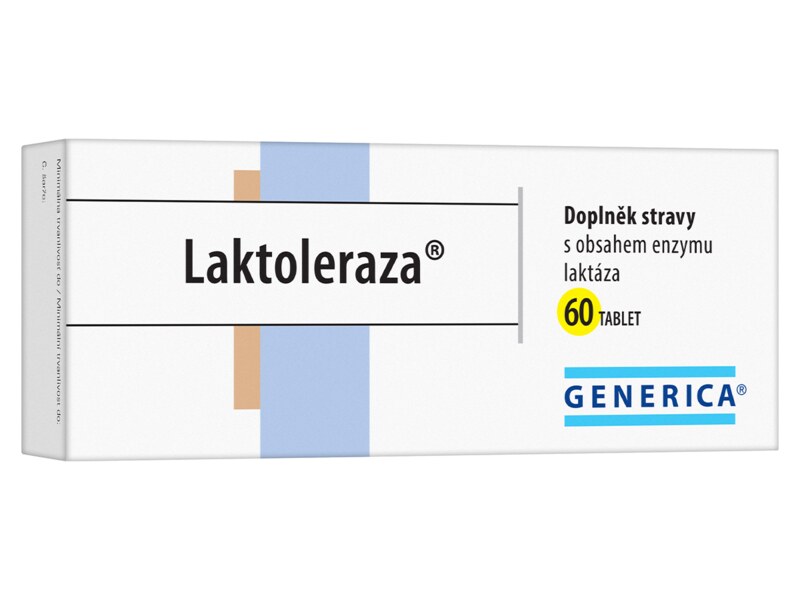 Laktoleraza Generica 60 tablet