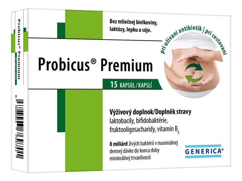 Probicus Premium Generica 15 kapslí