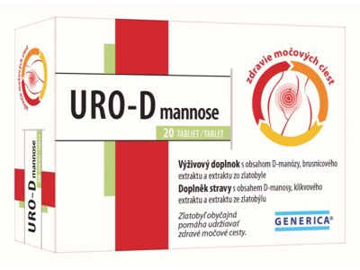 URO-D Mannose Generica 20 tablet URO-D Mannose Generica 20 tablet