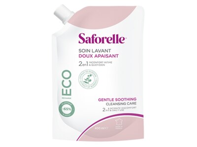 Saforelle jemný mycí gel 400 ml ECO pack
