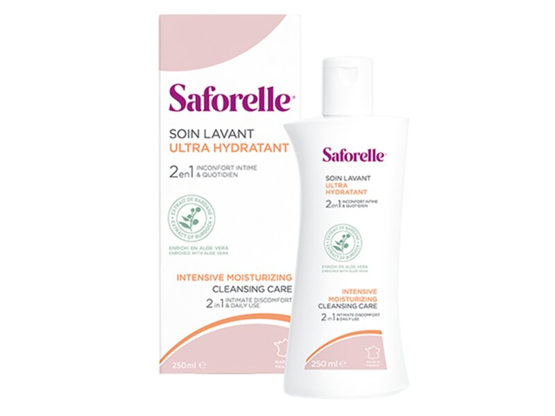 Saforelle Ultra hydratační gel pro intimní hygienu 250 ml