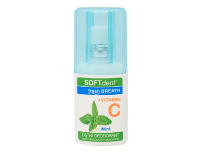 Softdent Fresh Breath + vitamín C ústní deodorant 20 ml Softdent Fresh Breath + vitamín C ústní deodorant 20 ml