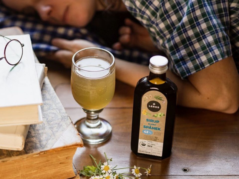 Leros Sirup Klidný spánek 250 ml Leros Sirup Klidný spánek 250 ml