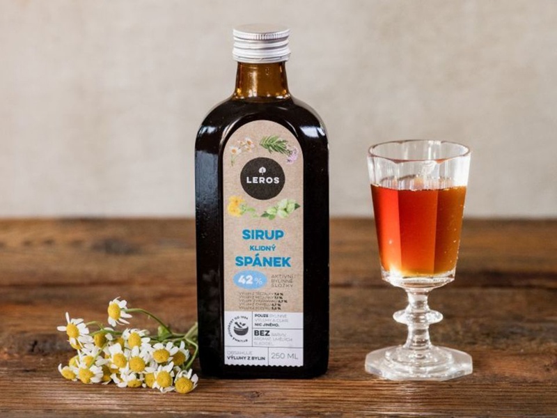 Leros Sirup Klidný spánek 250 ml Leros Sirup Klidný spánek 250 ml