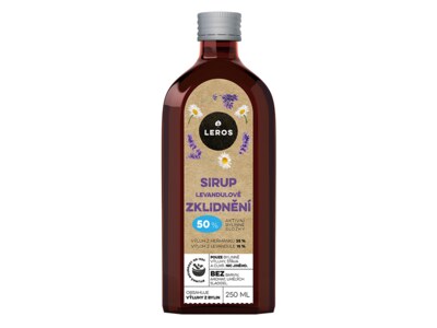 Leros Sirup Levandulové zklidnění 250 ml