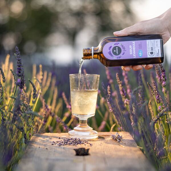 Leros Sirup Levandulové zklidnění 250 ml Leros Sirup Levandulové zklidnění 250 ml