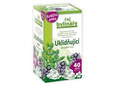Čaj Bylináře Uklidňující bylinný čaj nálevové sáčky 40x1,6 g
