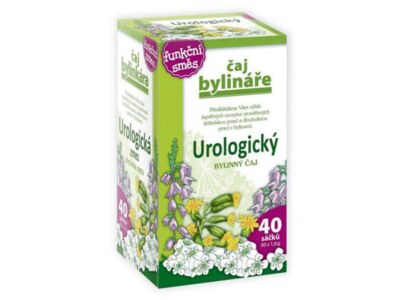 Čaj Bylináře Urologický bylinný čaj nálevové sáčky 40x1,6 g