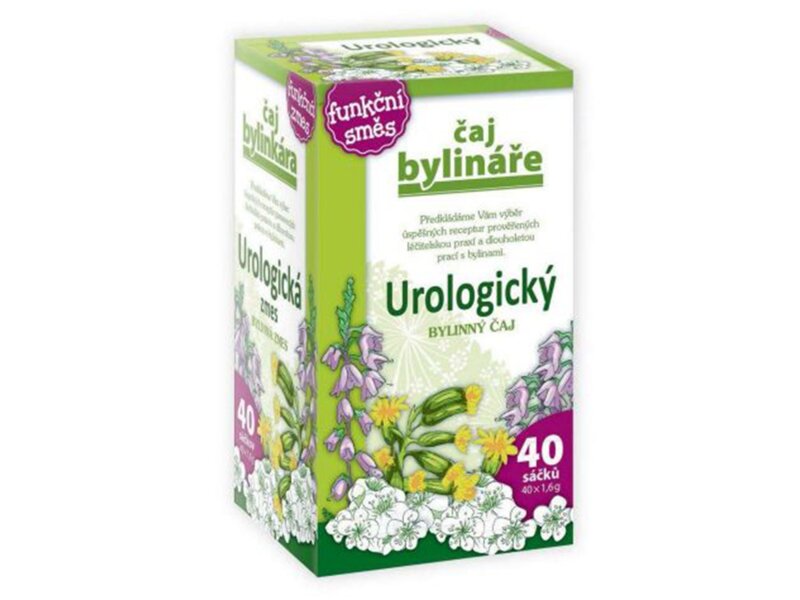 Čaj Bylináře Urologický bylinný čaj nálevové sáčky 40x1,6 g