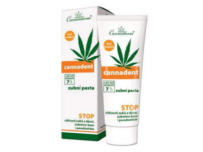 Cannaderm Cannadent Zubní pasta 75 g Cannaderm Cannadent Zubní pasta 75 g