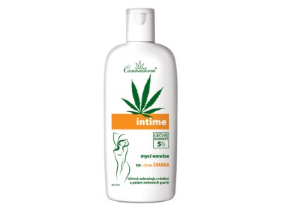 Cannaderm Intime NEW mycí emulze 150+50 ml 