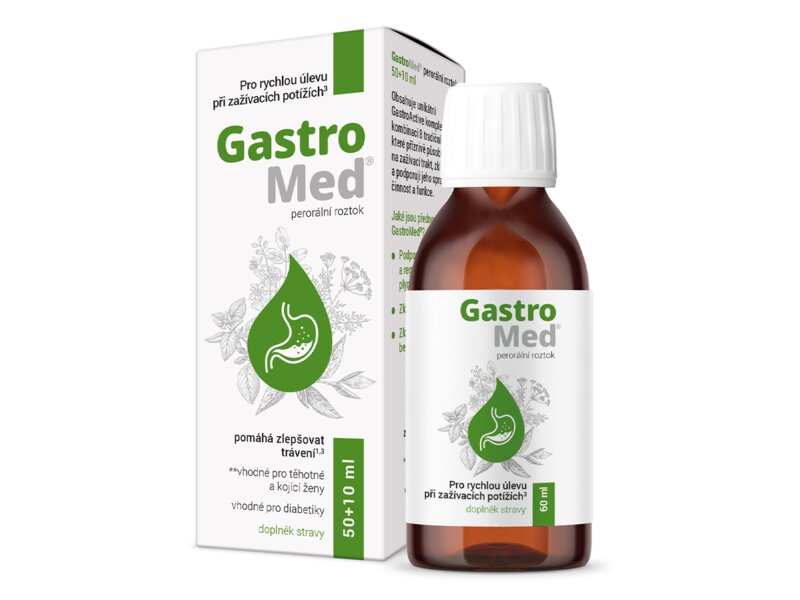 GastroMed perorální roztok 50+10 ml