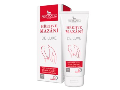 Priessnitz Hřejivé mazání De Luxe 200 ml