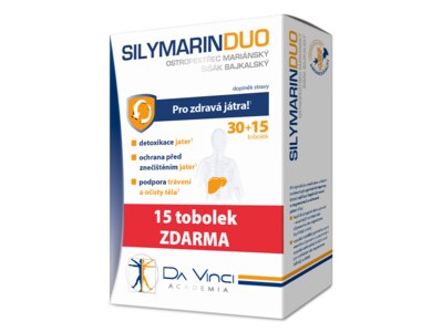 Silymarin DUO DaVinci Academia 30+15 tobolek Silymarin DUO DaVinci Academia 30+15 tobolek