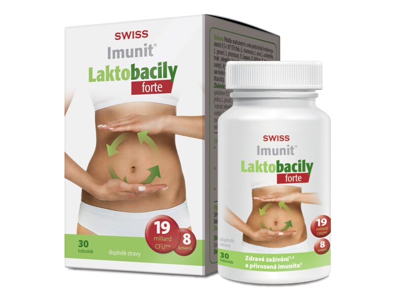 Imunit SWISS Laktobacily FORTE 30 tobolek 